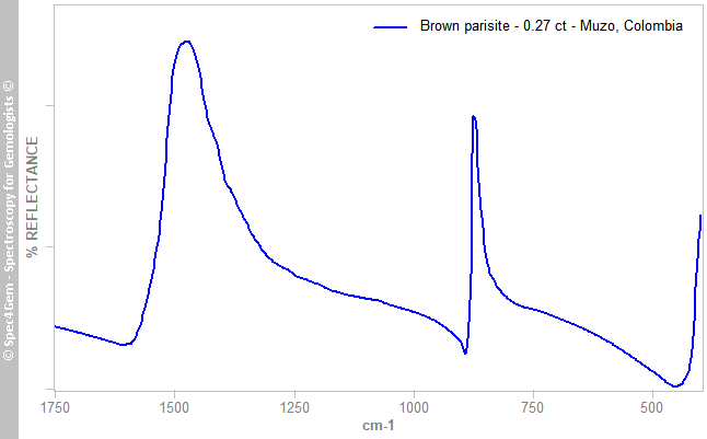 irs  parisite 027  brown  Muzo Colombia