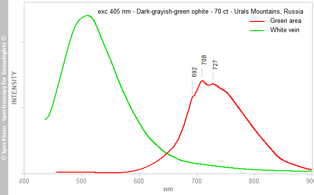 pl405  serpentine ophite 7000  dark-grayish-green  UralsMountains Russia
