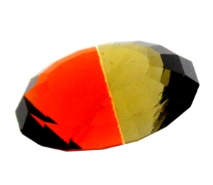 cordierite 296 Brownish orange Iakora Madagascar yellow red