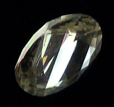 feldspar labradorite 085 very light yellow LePuyEnVelay HauteLoire France twins