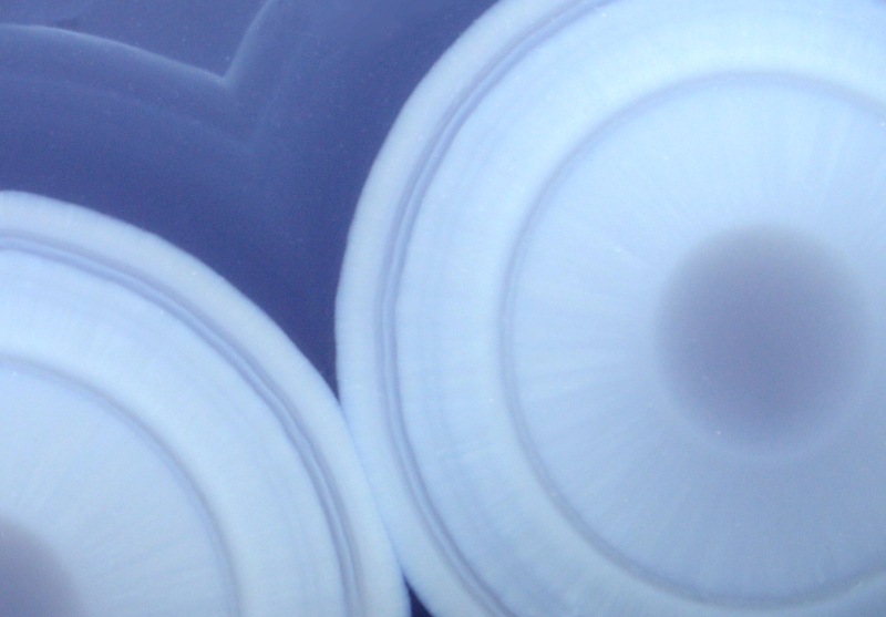 chalcedonywhite orbs 7450 violetish blue GamoZoneRegion 600kmFromAddisAbaba Ethiopia orbs