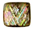 The rainbow lattice sunstone, an orthoclase from Australia