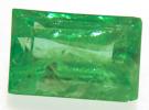 A 5.43 ct Vanadium-doped YAG with an emerald color from Russia