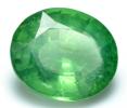 9.58 ct green kyanite from Odisha, India